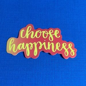 10/$10🍂 Sticker ~ choose happiness ~